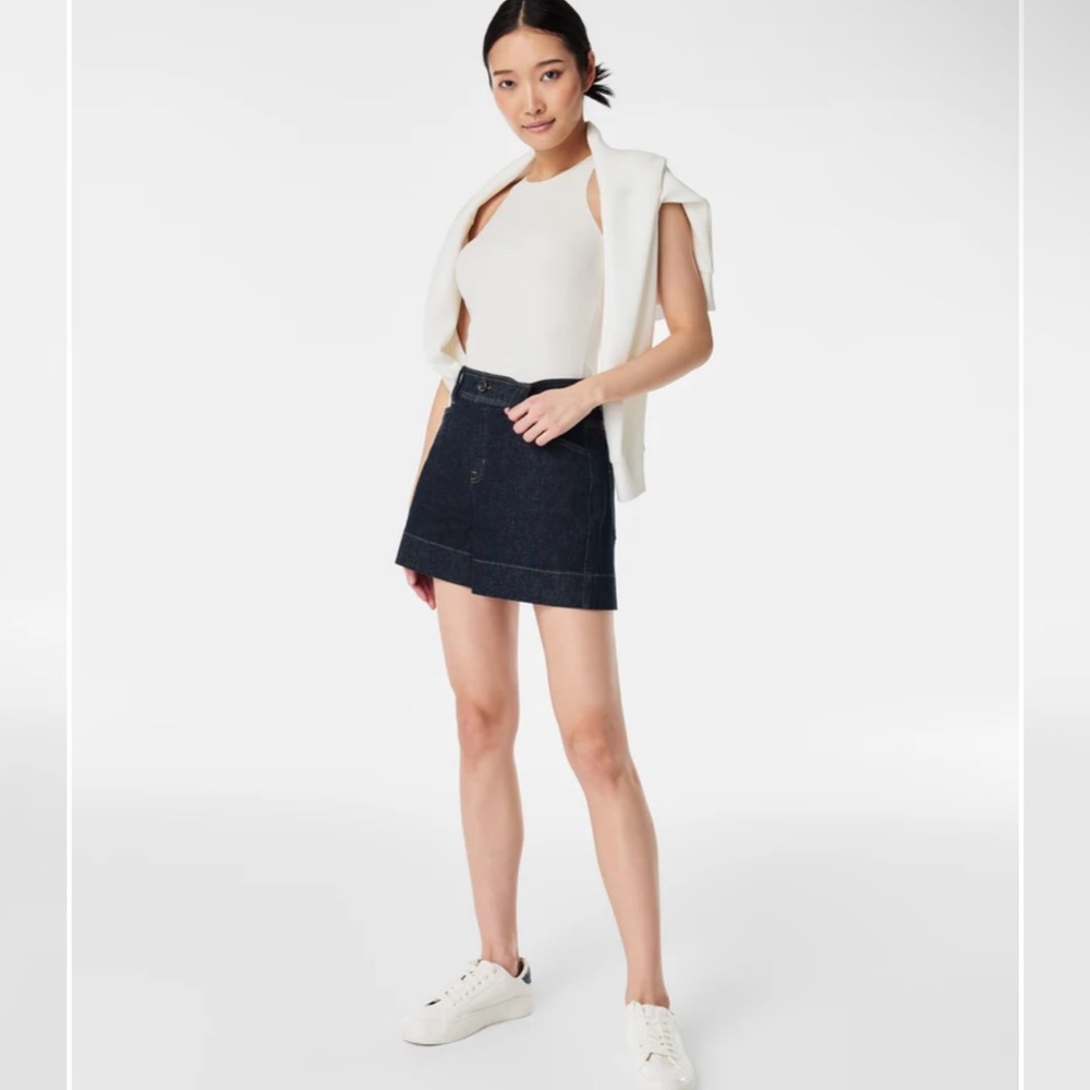 Spanx Classic Denim Shorts